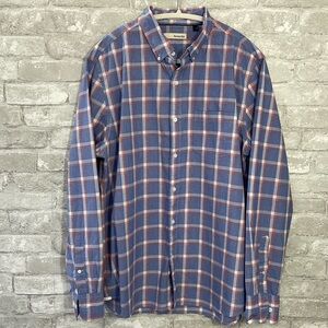 Hawker Rye Blue Plaid Button Down Shirt